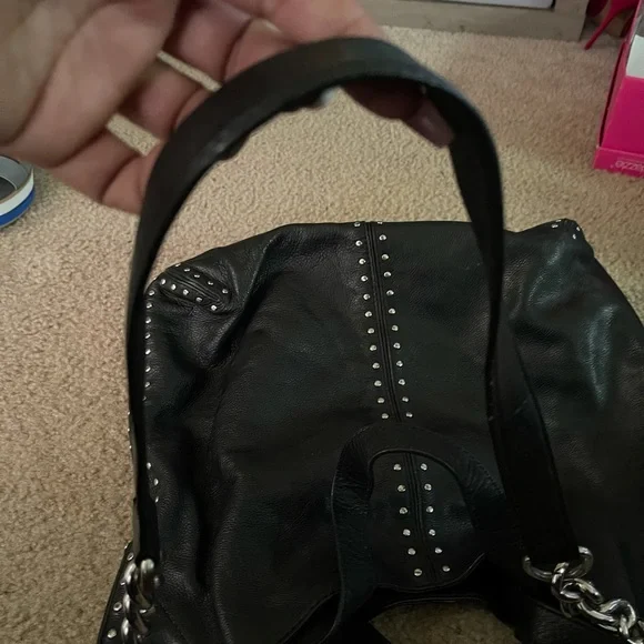 Michael Kors silver studded limited edition bag… - Picture 7 of 10